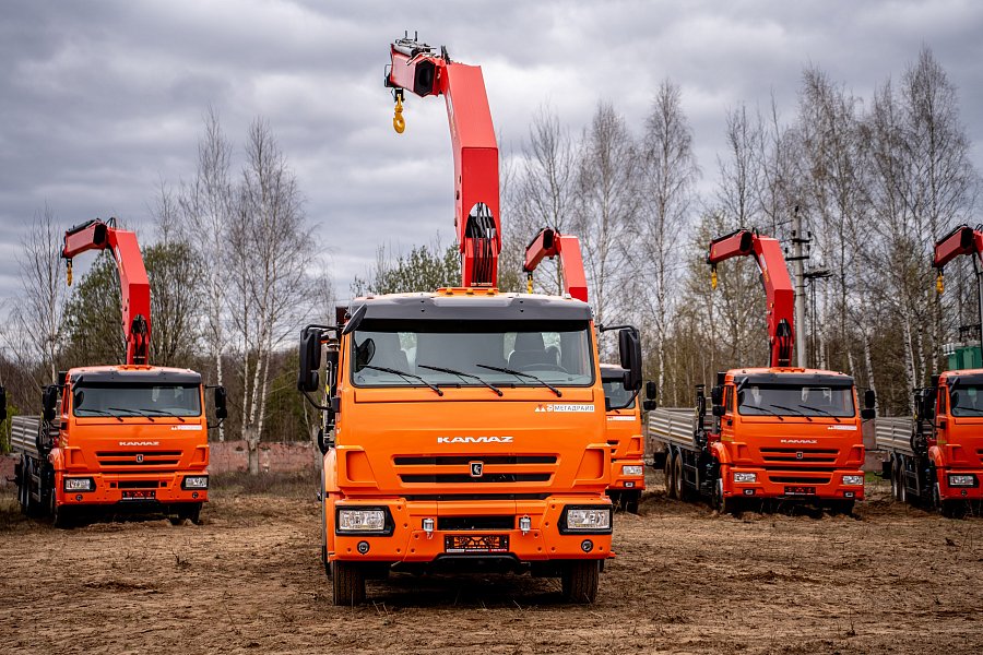 Манипулятор ИНМАН ИМ 320 на шасси КАМАЗ 65115-3081-48