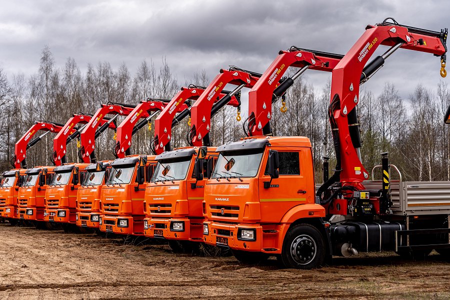 Манипулятор ИНМАН ИМ 320 на шасси КАМАЗ 65115-3081-48