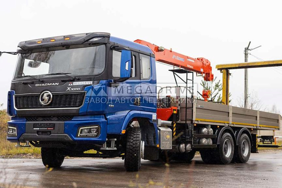 Манипулятор KANGLIM KS1256 на шасси SHACMAN SX32586Т384