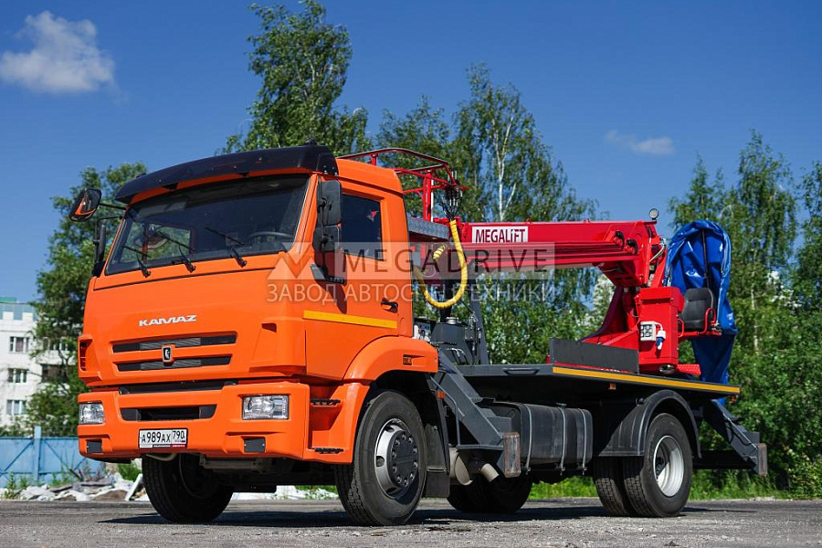Автогидроподъемник ПСС-131.22Э на шасси КАМАЗ-43253 (электро)
