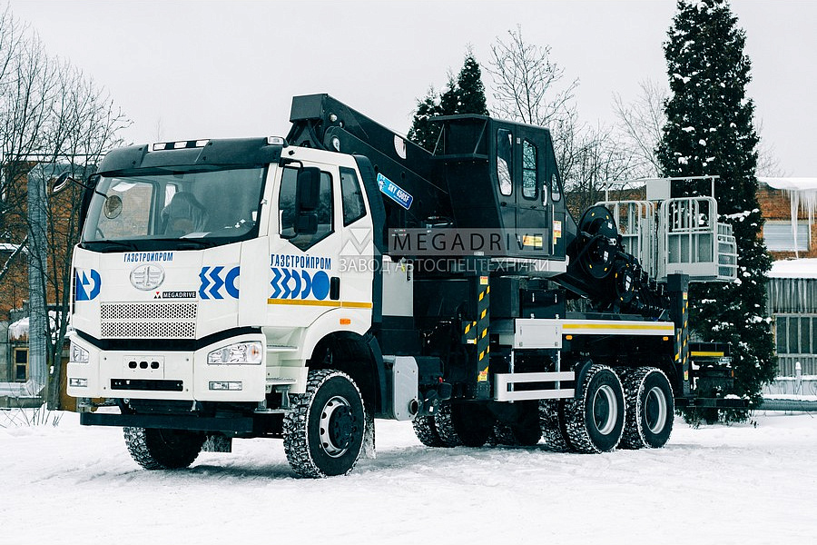 Автогидроподъемник ML-45 HORYONG_SKY-450 на шасси FAW