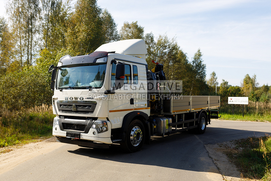 Манипулятор HYVA HB152 E3 на шасси HOWO T5G