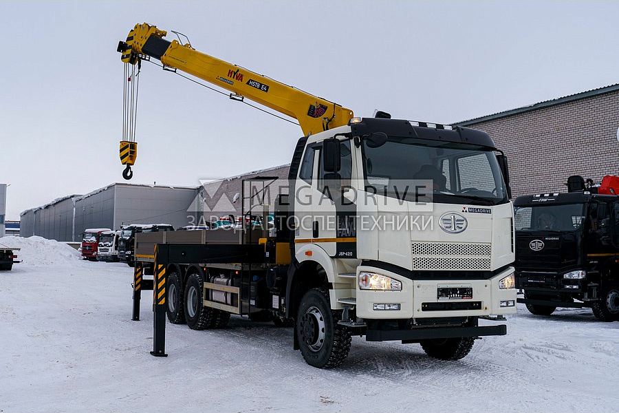 Манипулятор HYVA HST8E4 на шасси FAW