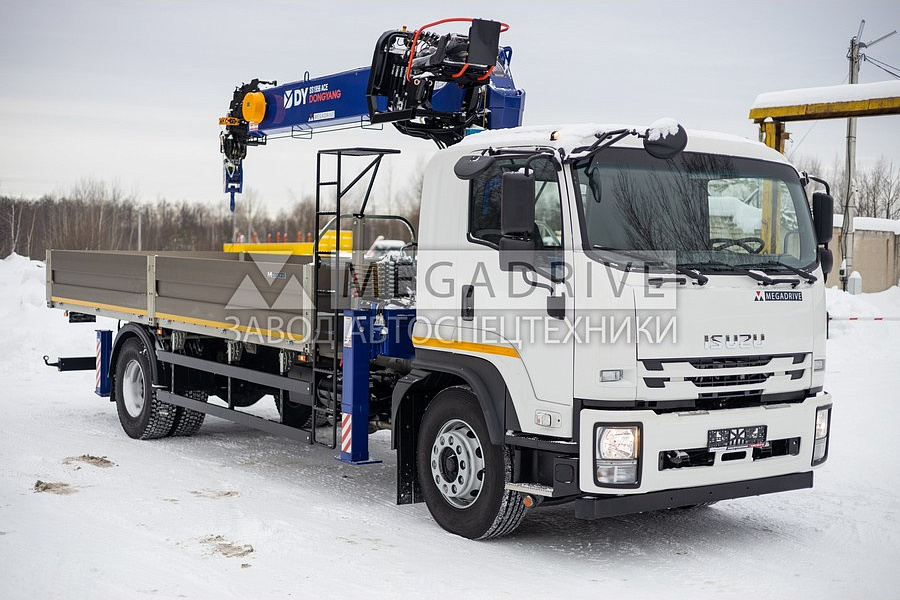 Манипулятор DONGYANG 1956 на шасси  ISUZU FVR-LDUC