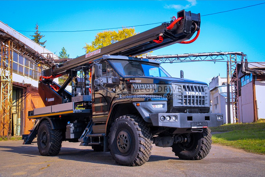 Автогидроподъемник ПСС-141.29Э на шасси УРАЛ NEXT 43206